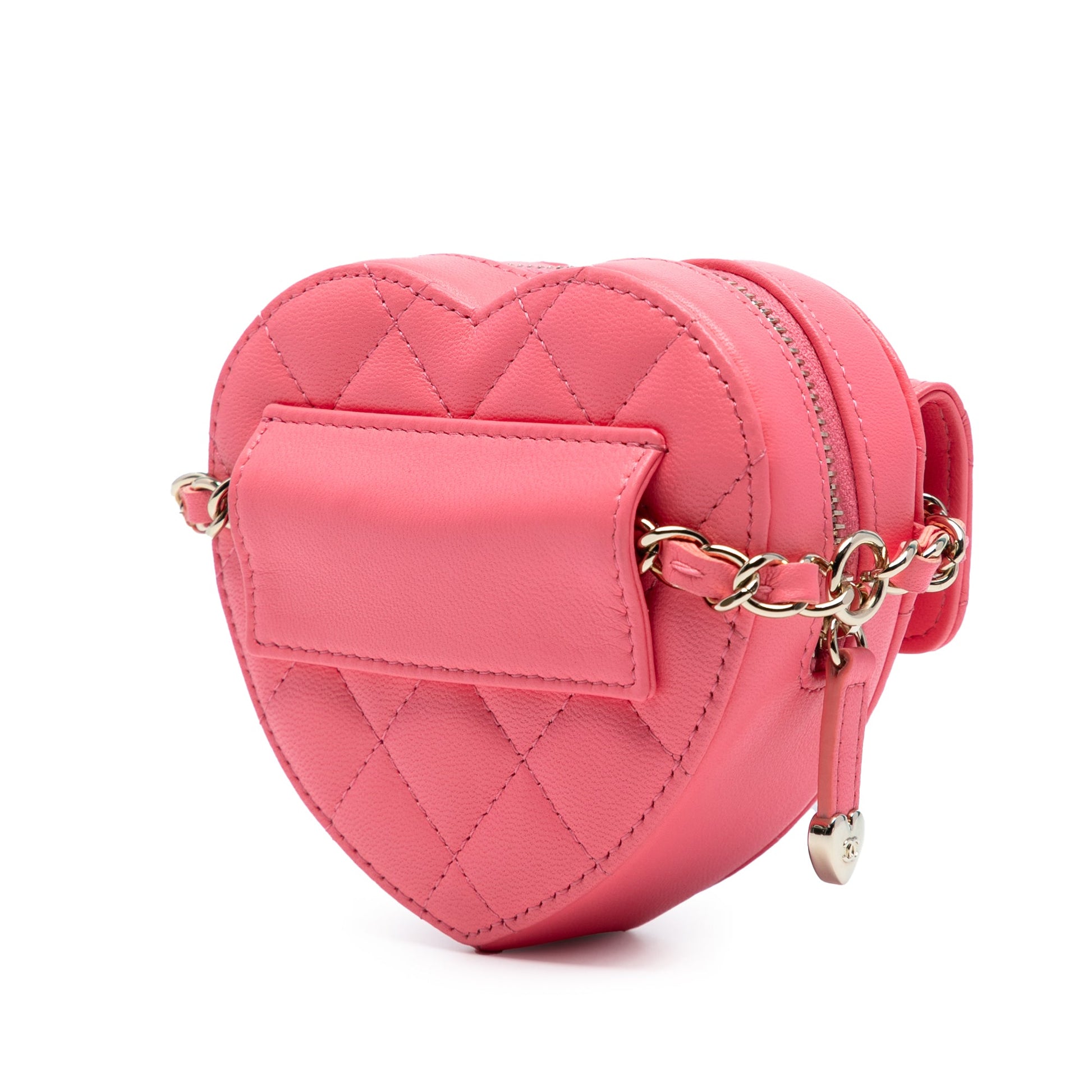 Chanel Mini Lambskin CC in Love Heart Crossbody