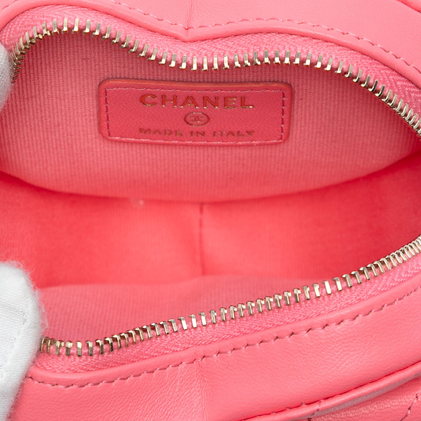 Chanel Mini Lambskin CC in Love Heart Crossbody