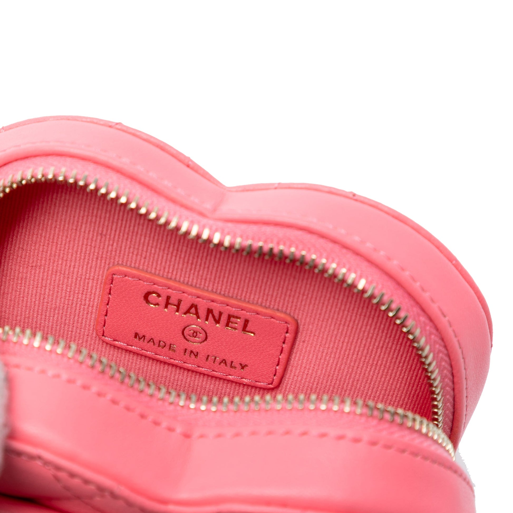 Chanel Mini Lambskin CC in Love Heart Crossbody