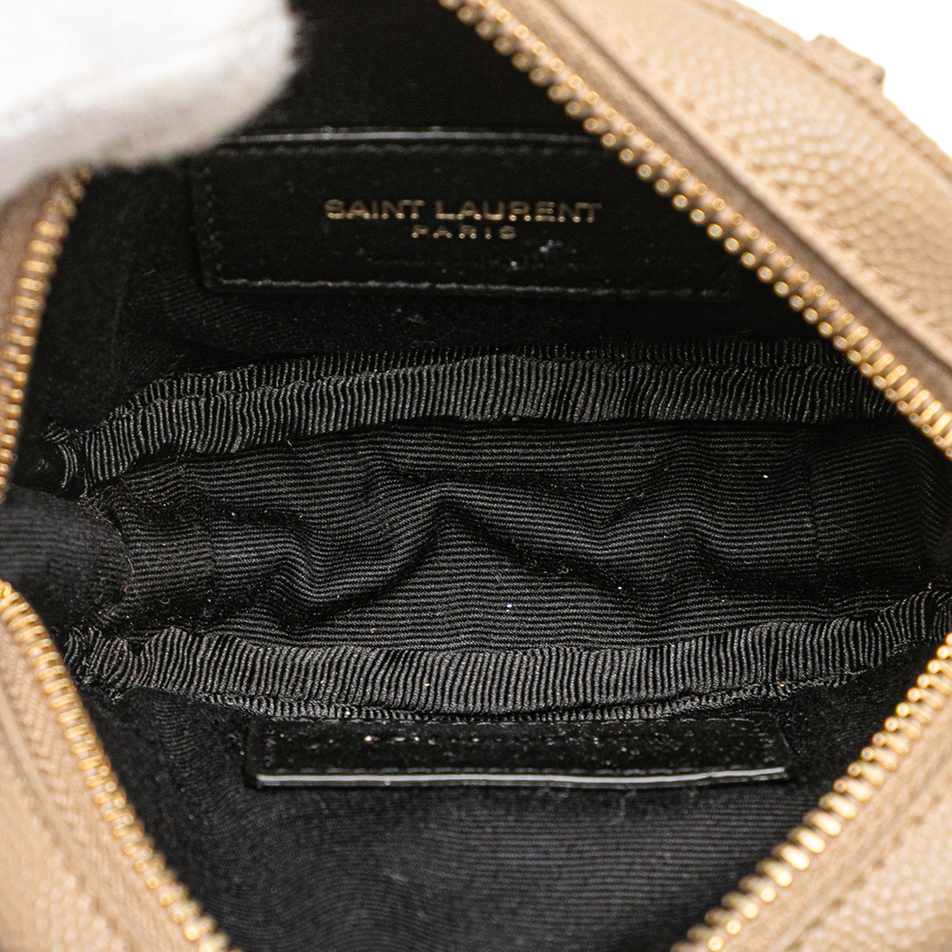 Saint Laurent Baby Matelasse Grain De Poudre Monogram Lou Camera Bag