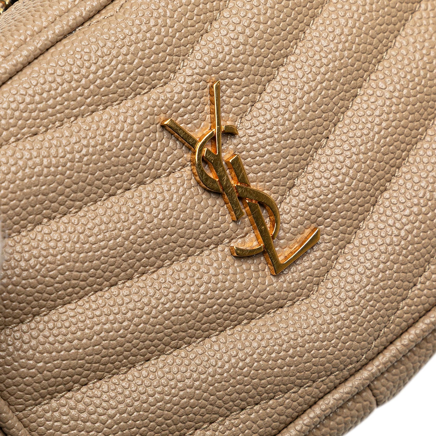 Saint Laurent Baby Matelasse Grain De Poudre Monogram Lou Camera Bag