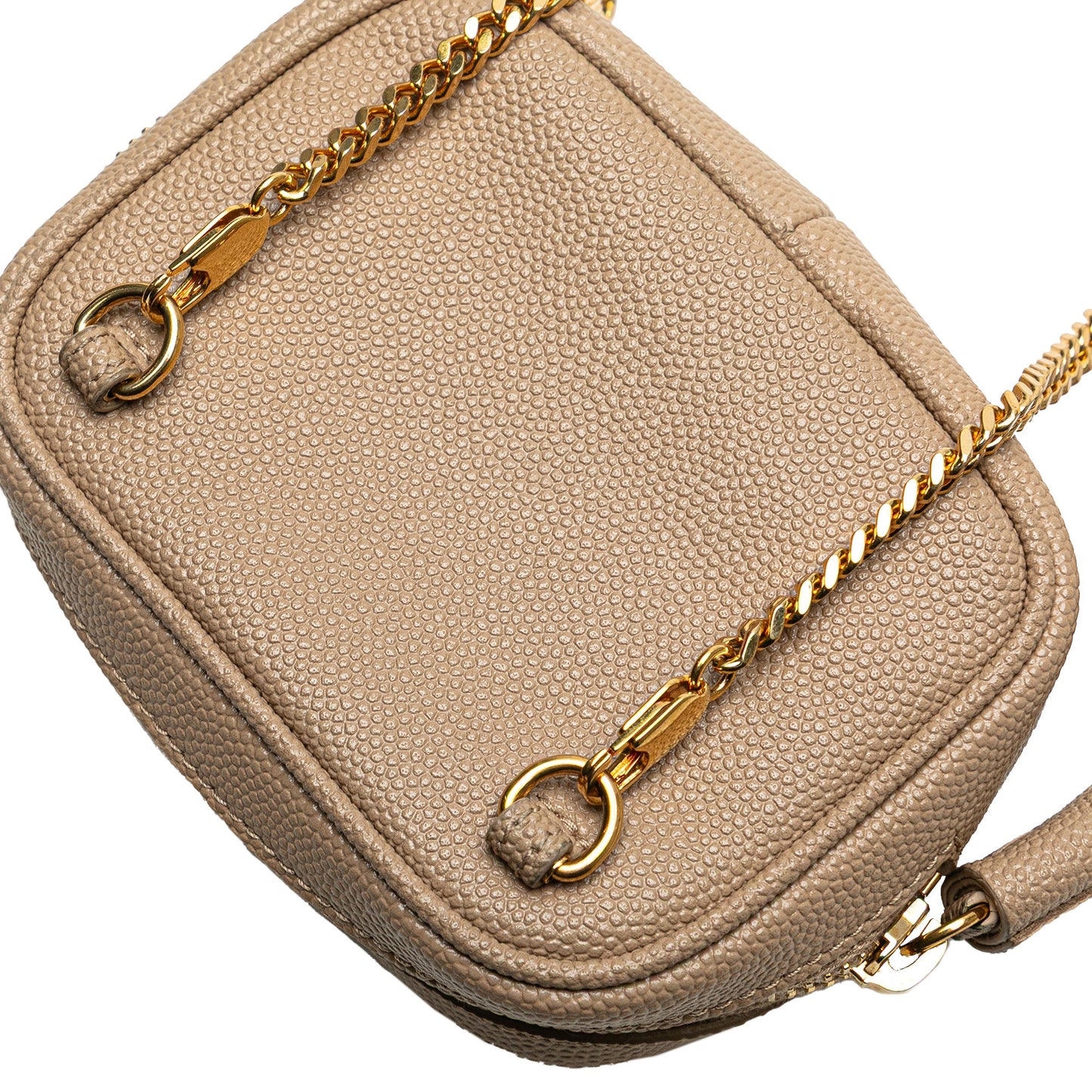 Saint Laurent Baby Matelasse Grain De Poudre Monogram Lou Camera Bag