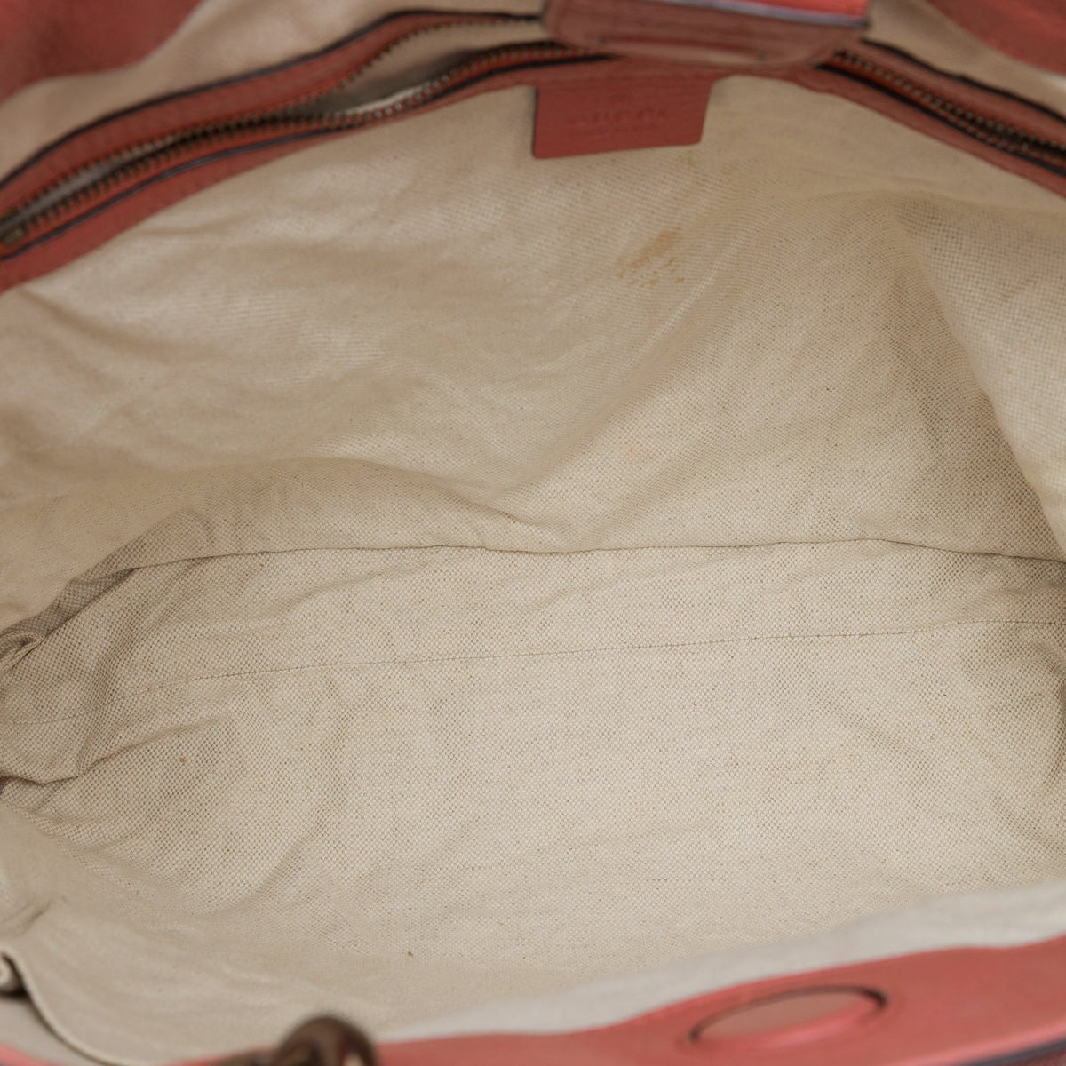 Gucci Tall Calfskin Bamboo Shopper Tote