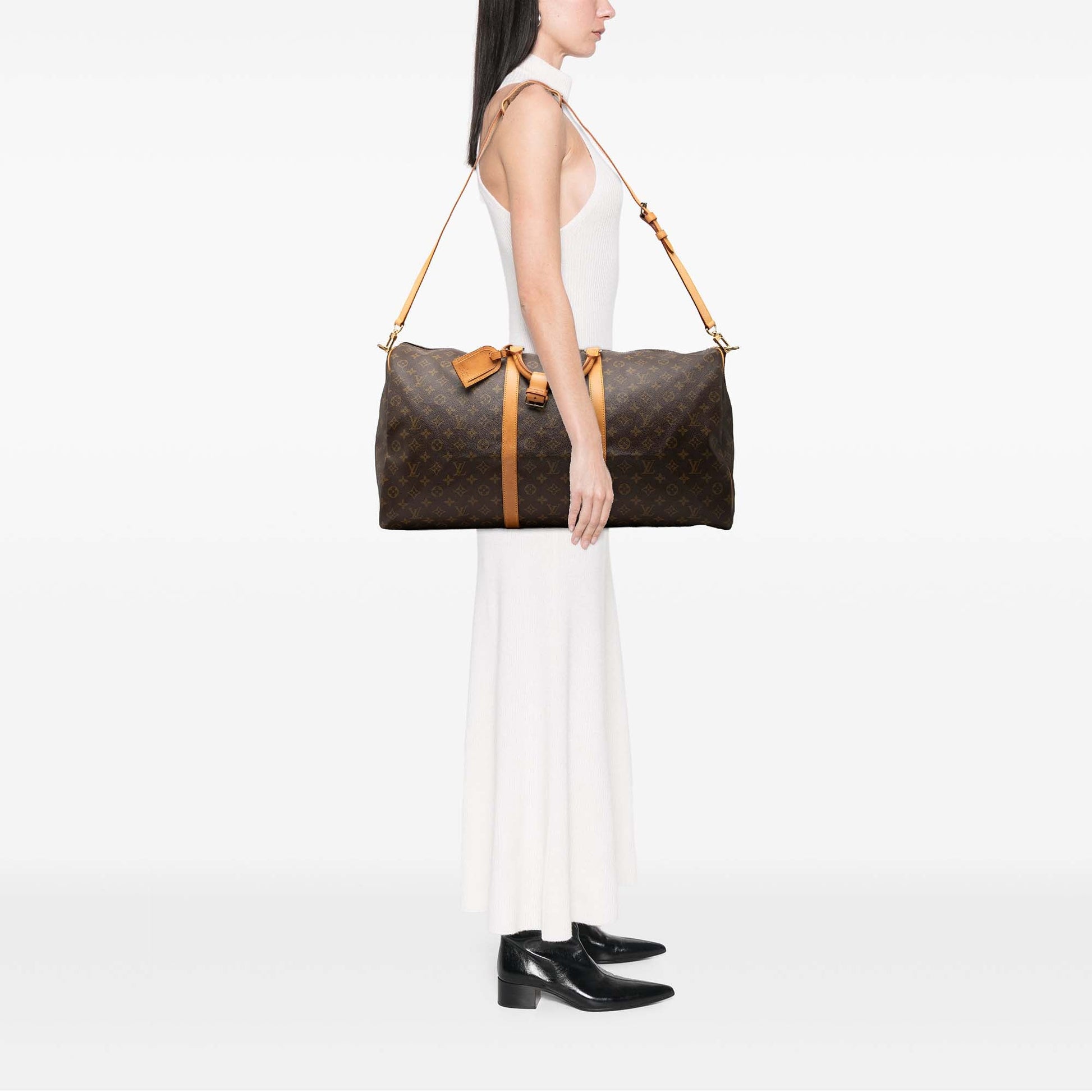 Louis Vuitton Monogram Keepall Bandouliere 60