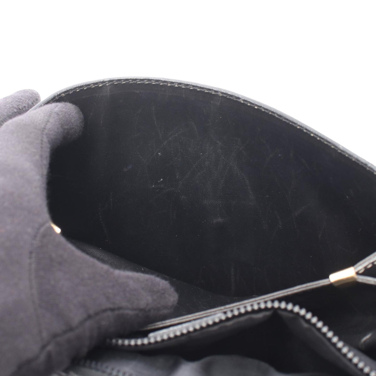 Celine Leather Crossbody — Black