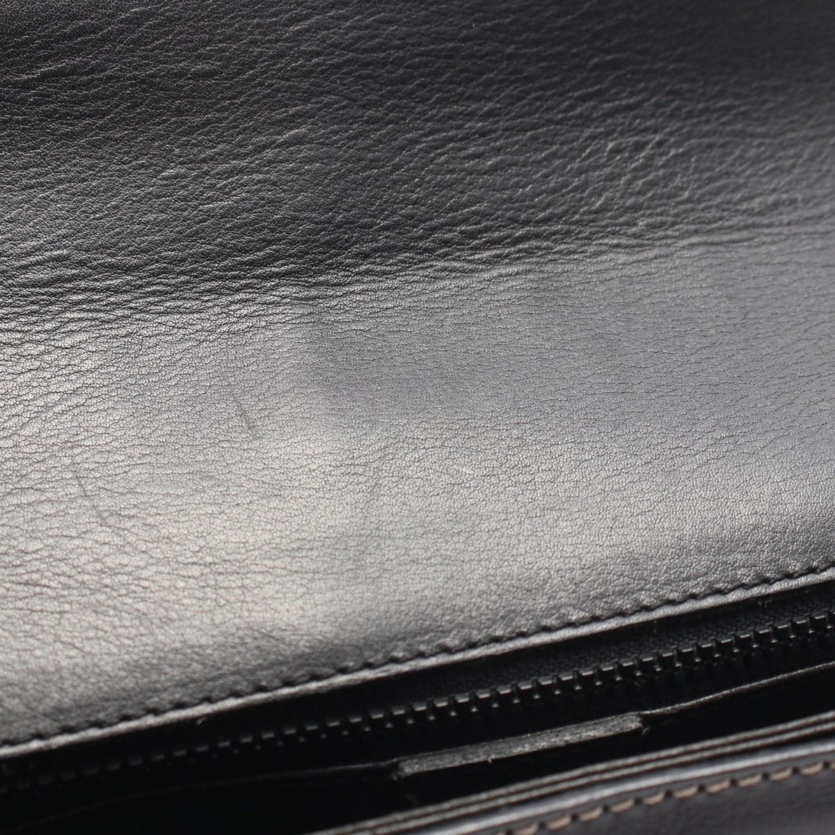 Celine Leather Crossbody — Black