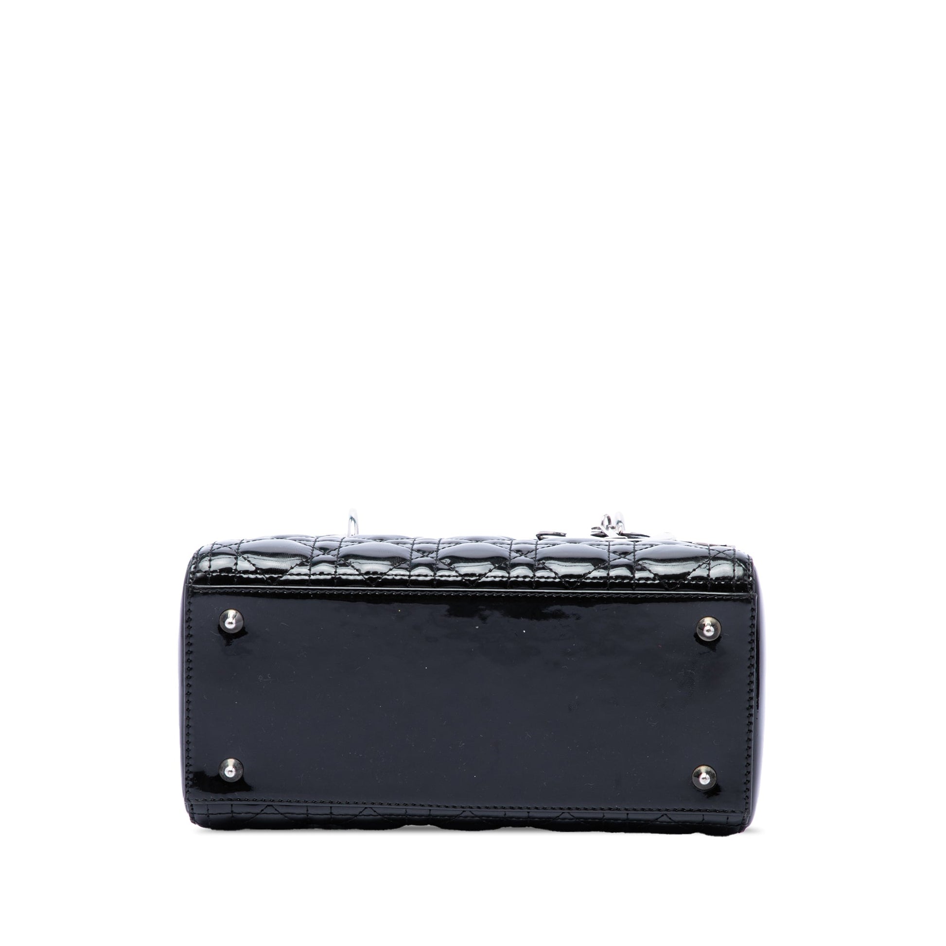 Dior Medium Patent Cannage Lady Dior