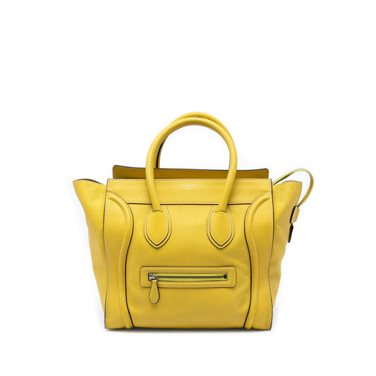 Celine Mini Calfskin Luggage Tote