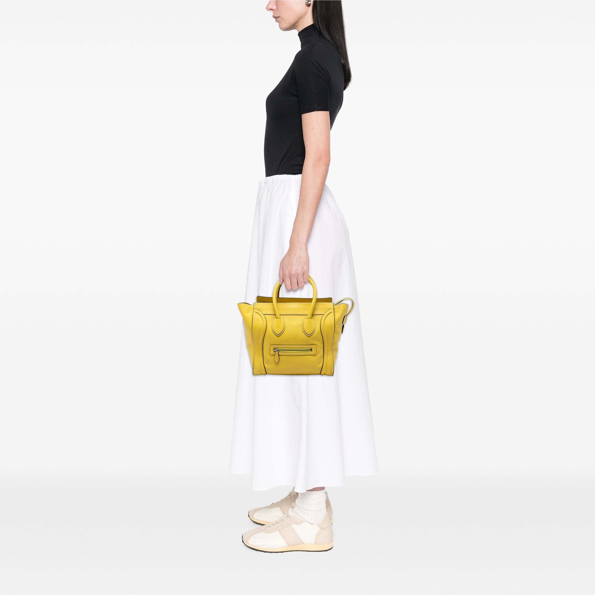 Celine Mini Calfskin Luggage Tote