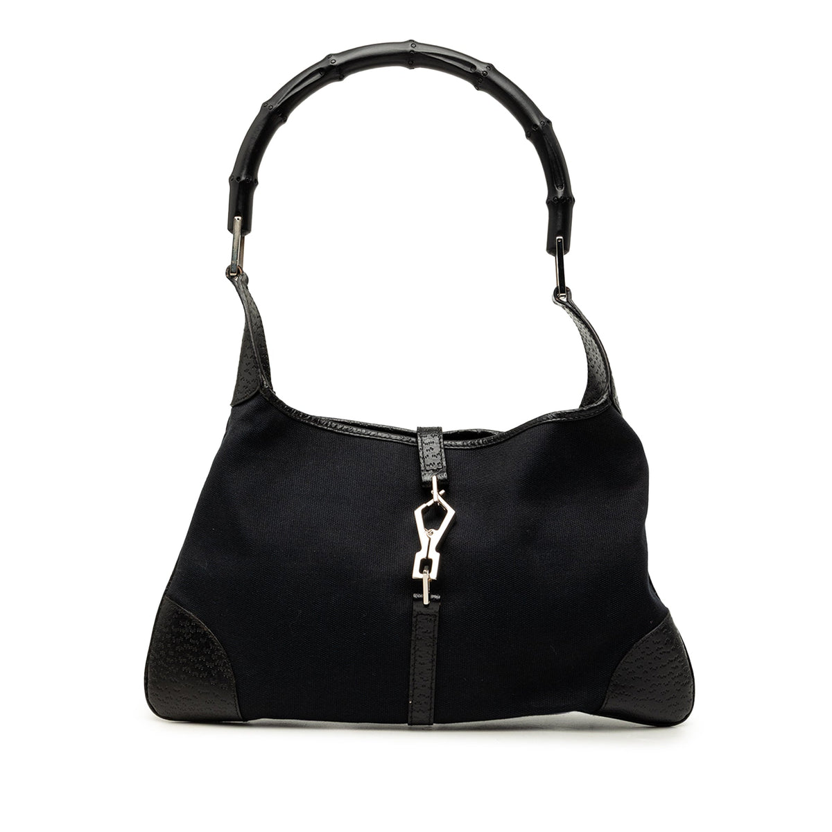 Gucci Canvas Bamboo Jackie Hobo