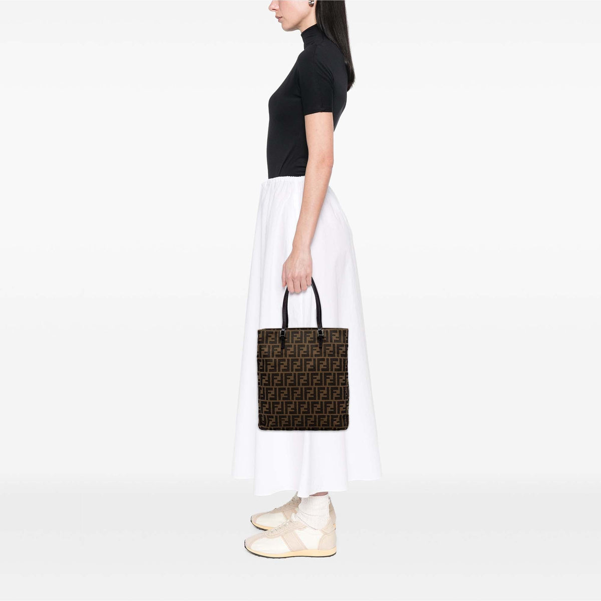 Fendi Zucca Canvas Tote