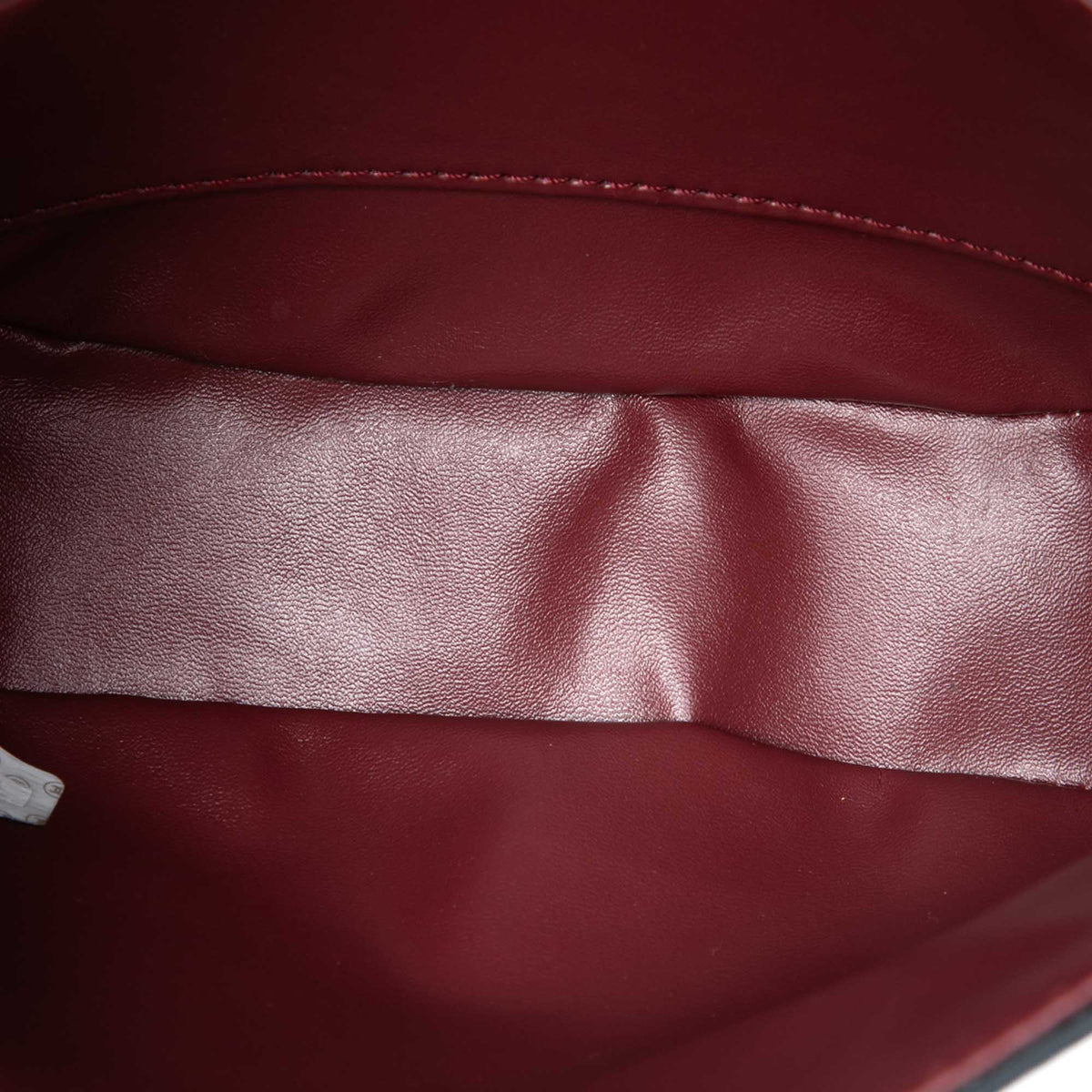 Chanel XL CC Quilted Lambskin Round Flap