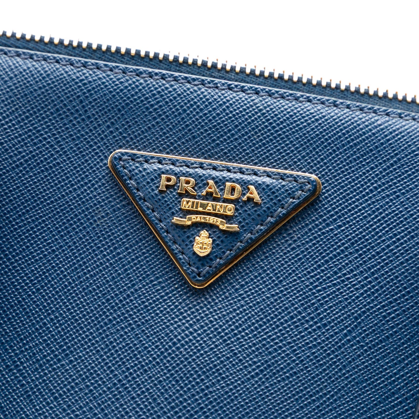 Prada Medium Saffiano Lux Galleria Double Zip Satchel