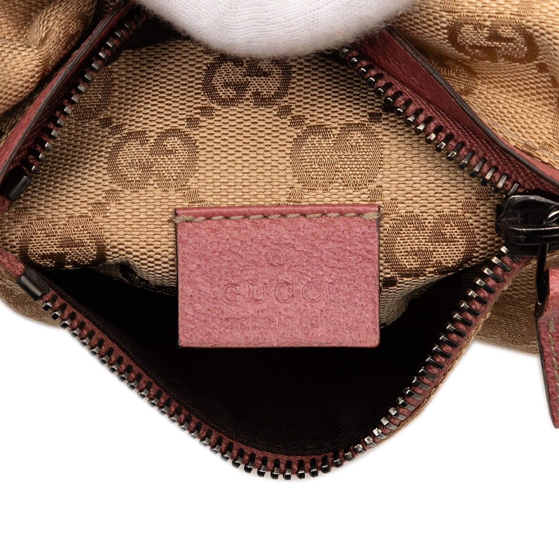 Gucci GG Canvas Web Double Pocket Belt Bag
