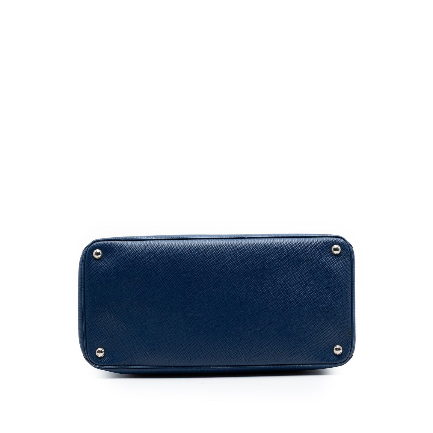 Prada Saffiano Cuir Turnlock Twin Satchel