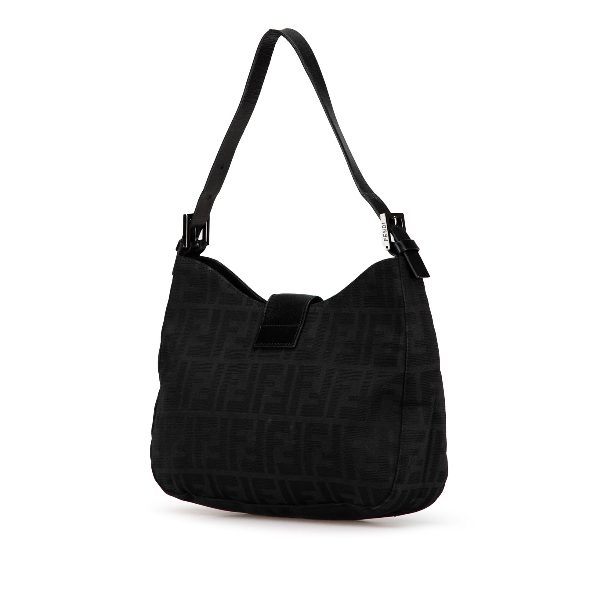 Fendi Zucca Canvas Shoulder Bag