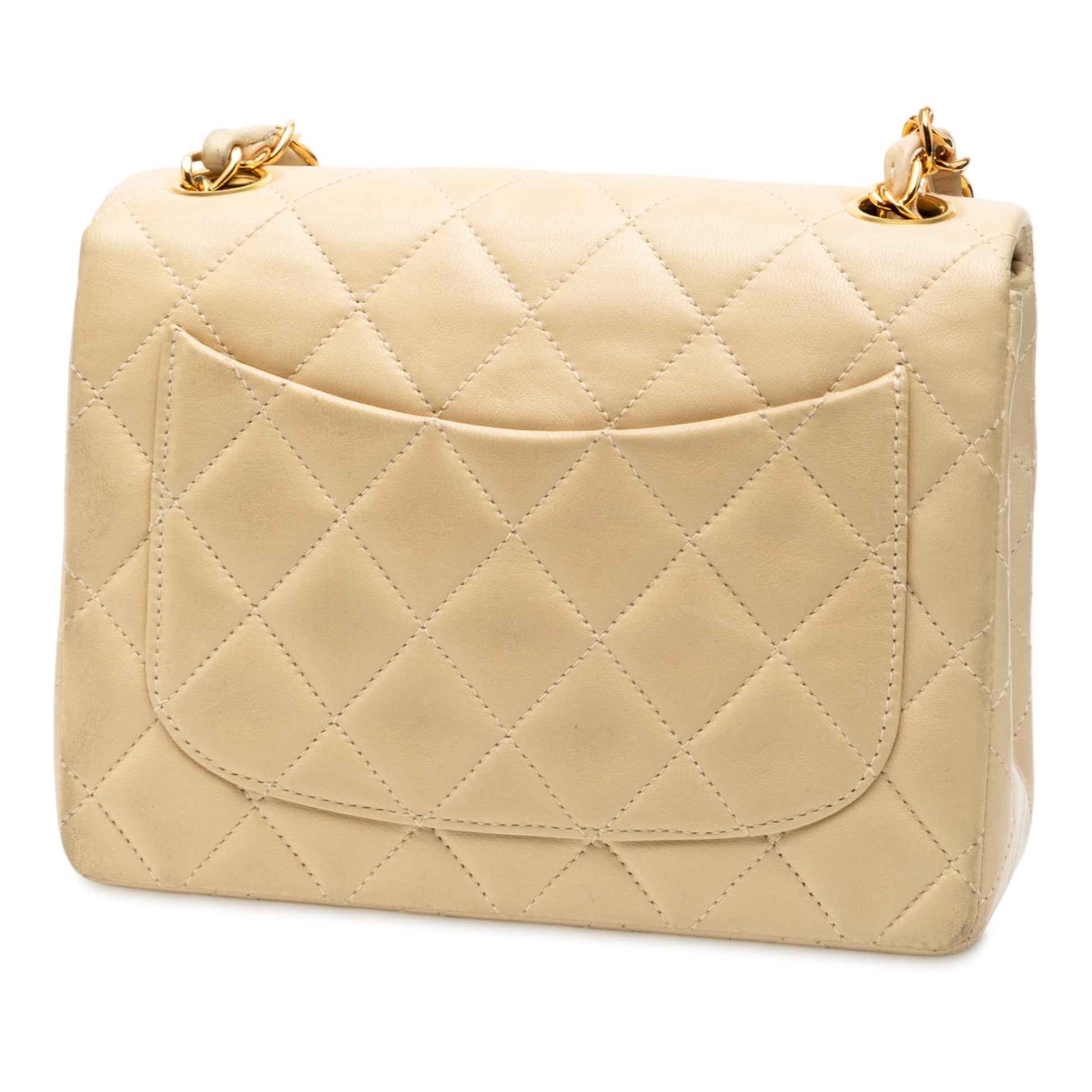 Chanel Mini Square Classic Lambskin Single Flap