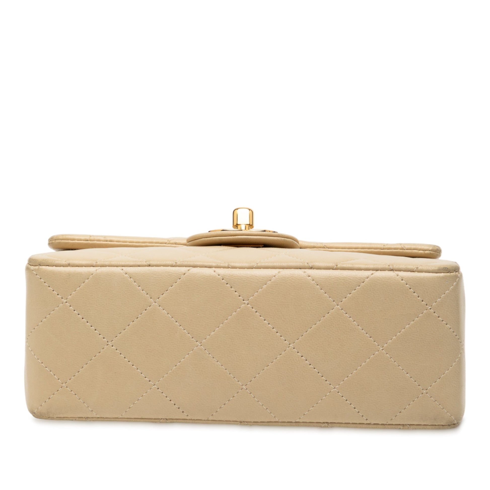 Chanel Mini Square Classic Lambskin Single Flap