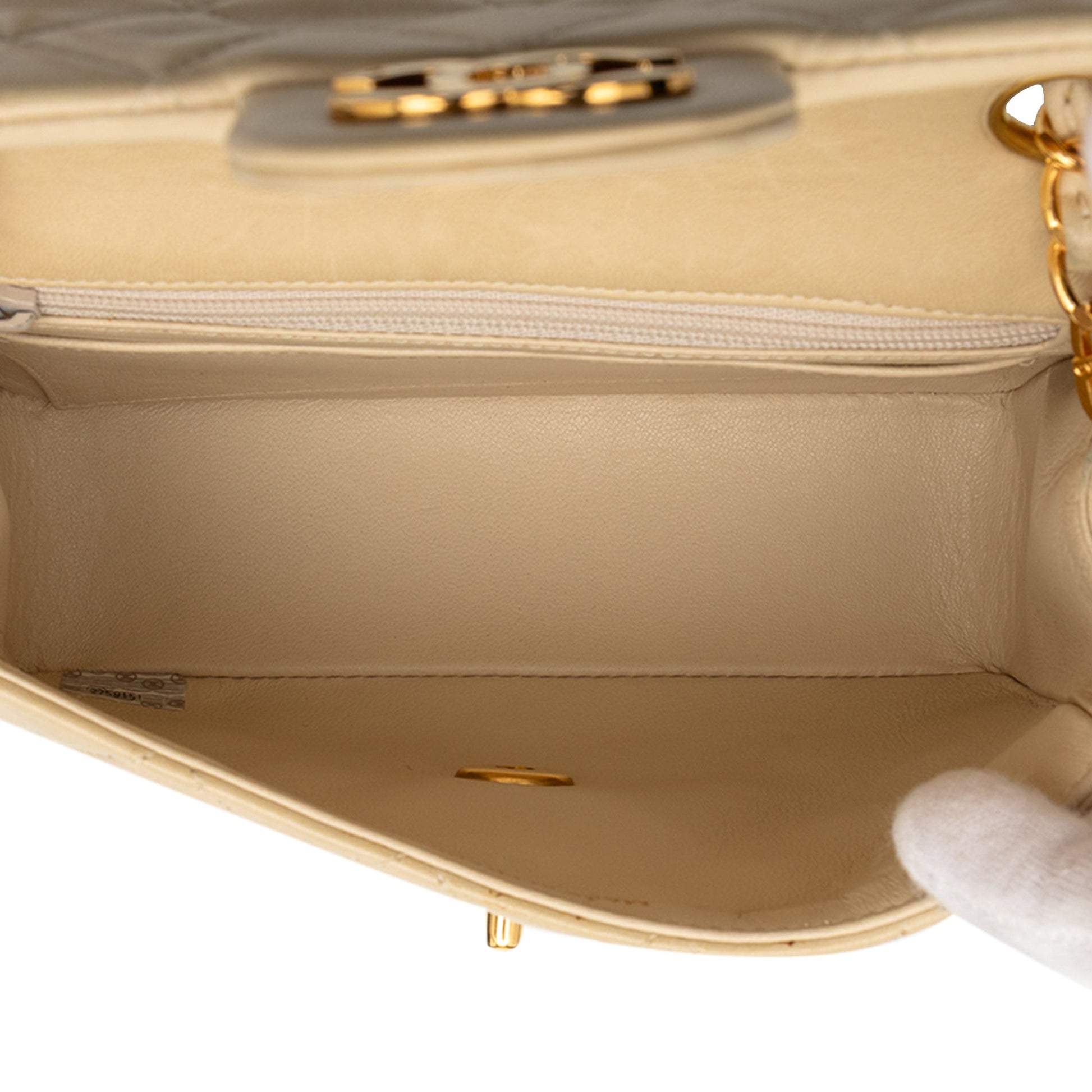 Chanel Mini Square Classic Lambskin Single Flap