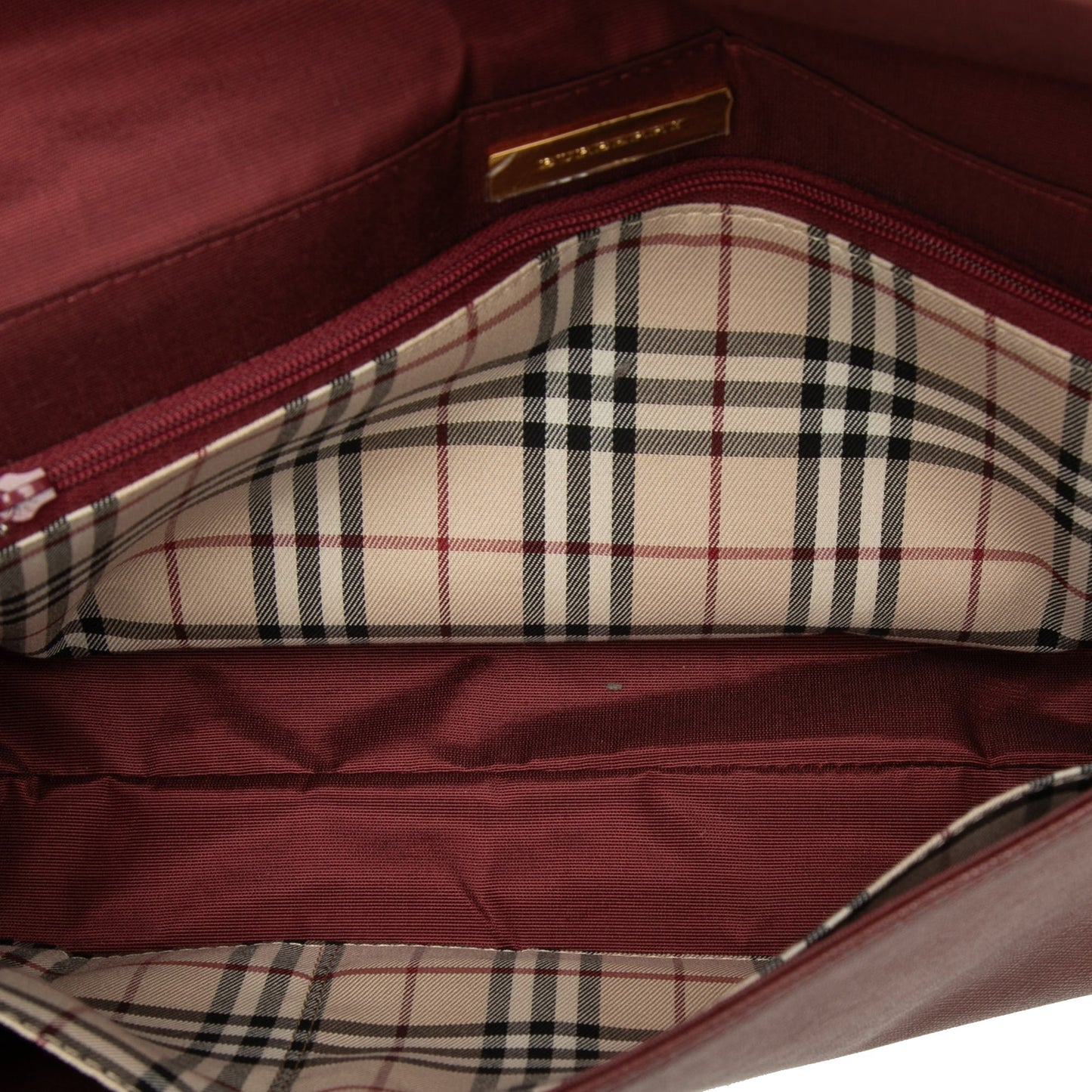 Burberry Leather Shoulder Bag