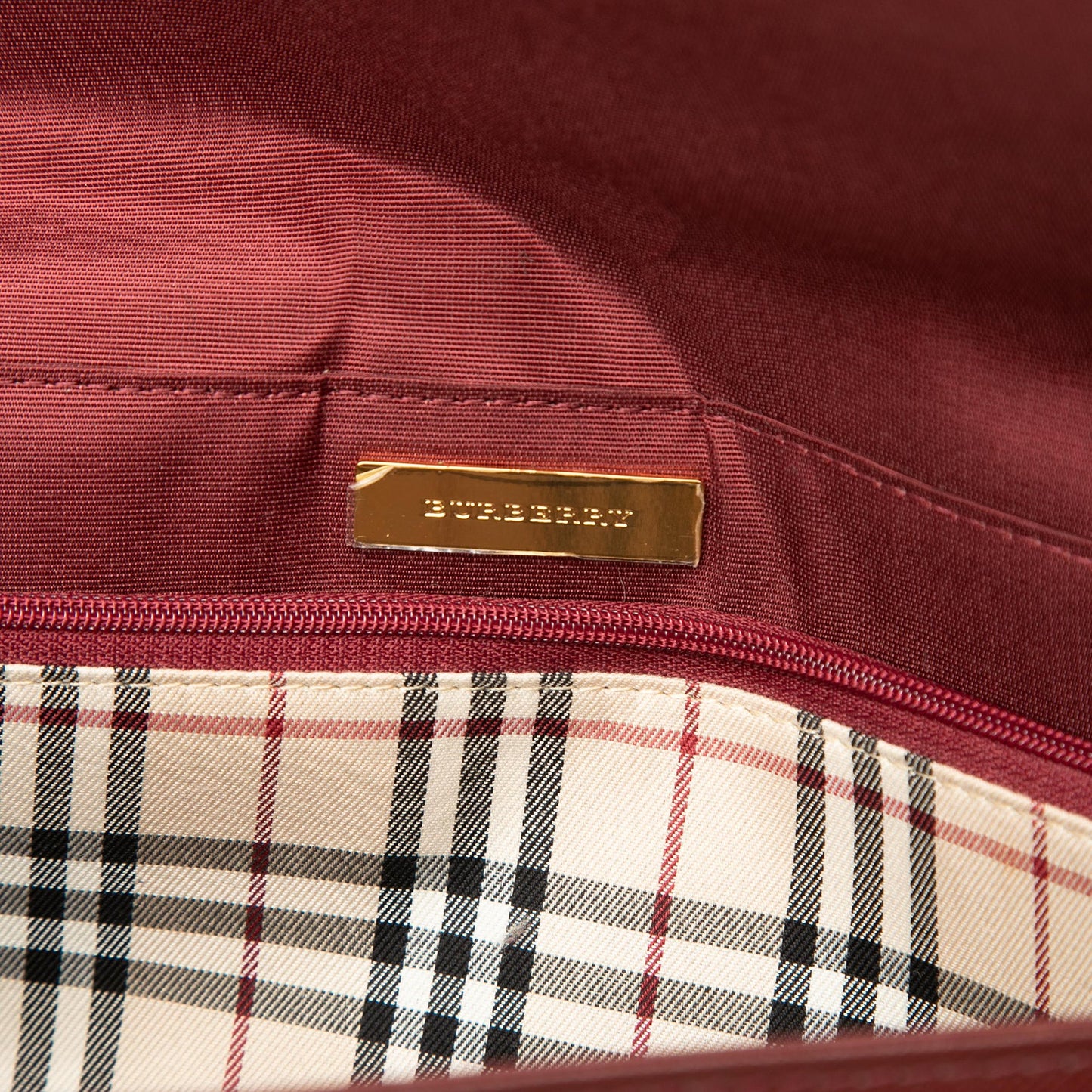 Burberry Leather Shoulder Bag