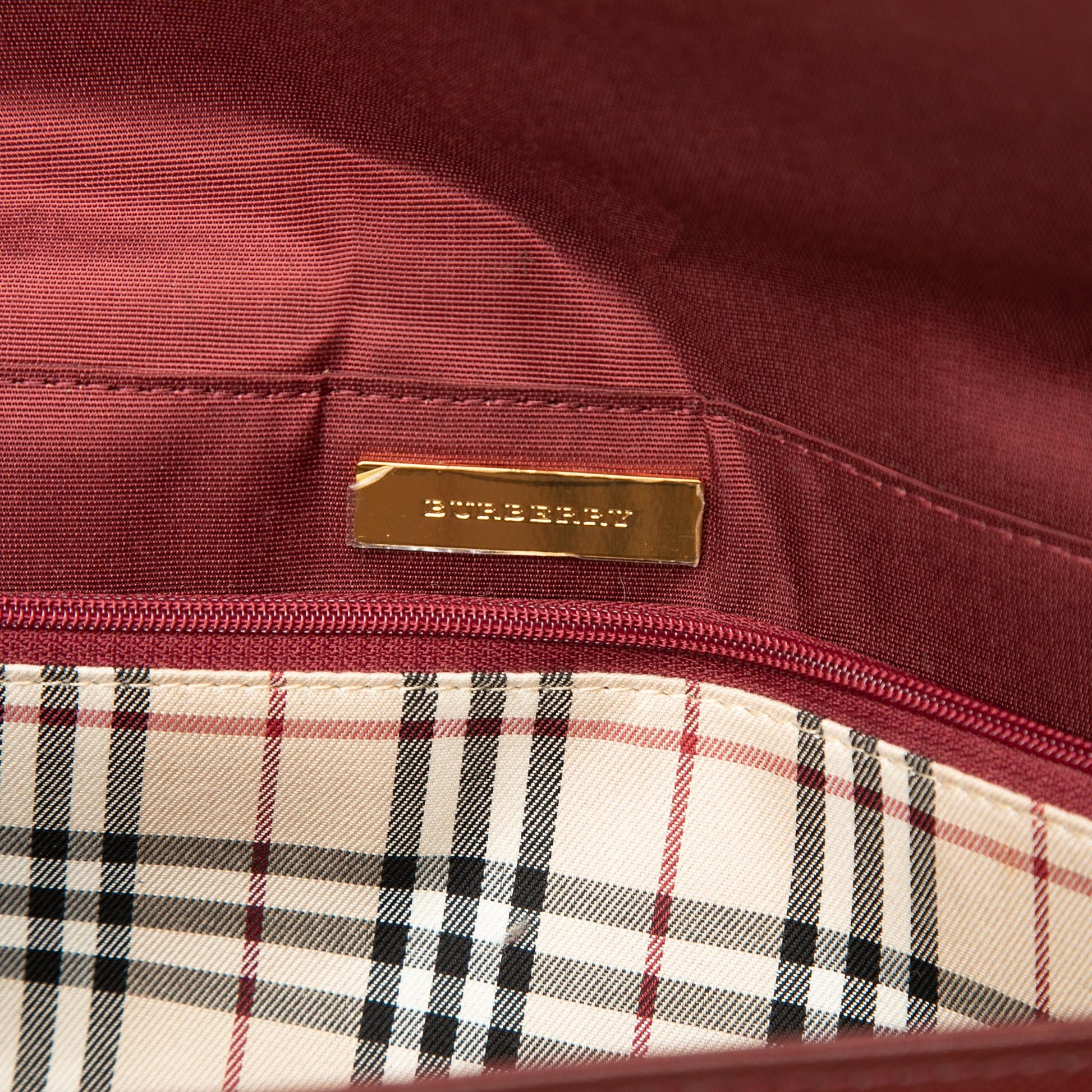 Burberry Leather Shoulder Bag