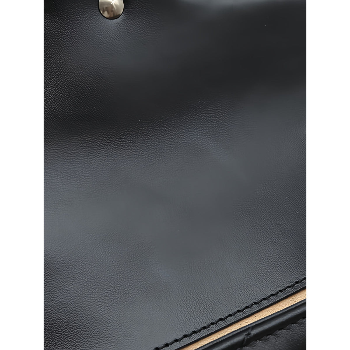 Gucci GG Marmont Matelasse Calfskin Monochrome Chain Belt Bag — Black