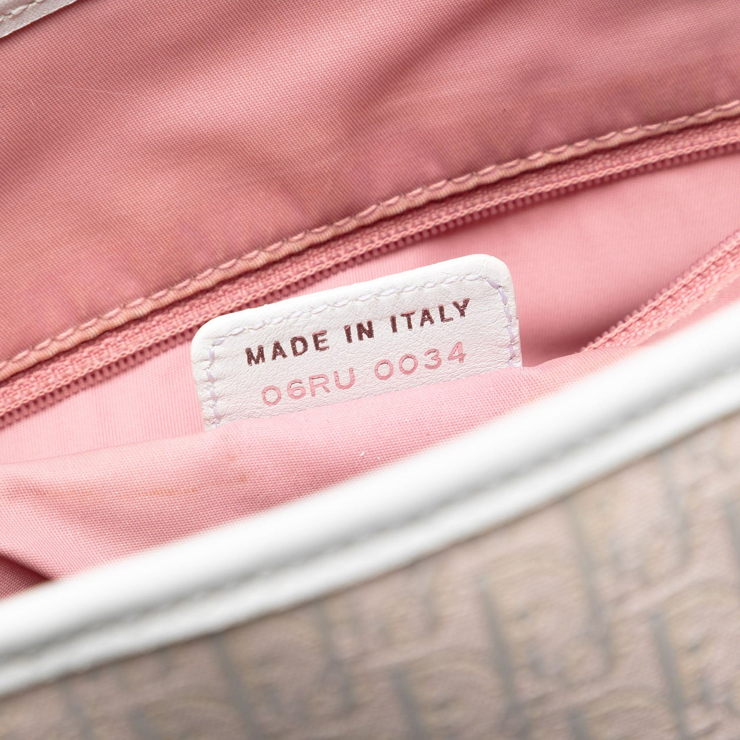 Dior Diorissimo Trotter Canvas Tote