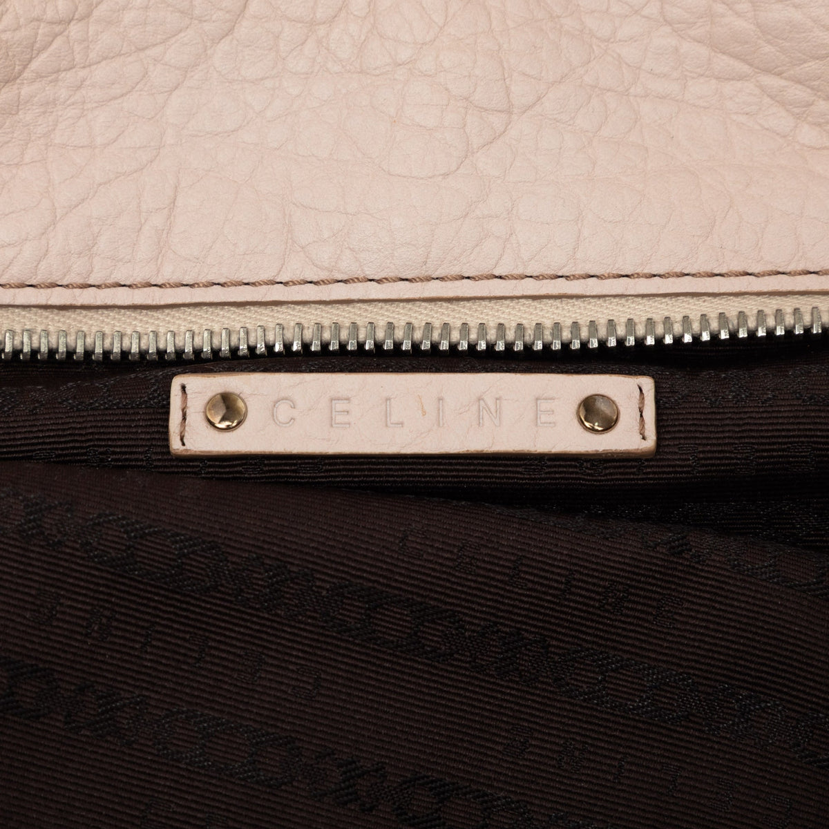 Celine Large Calfskin Bittersweet Hobo