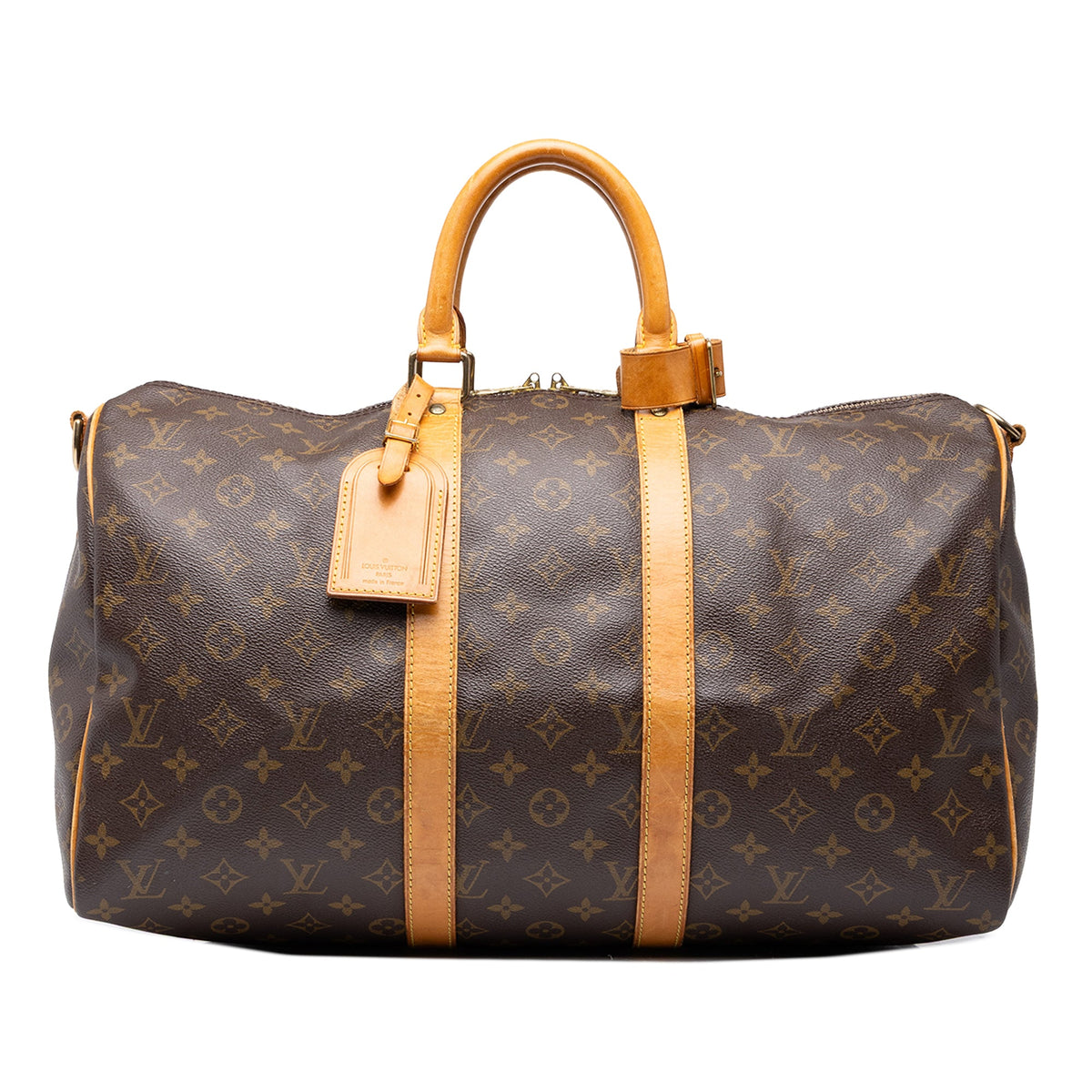 Louis Vuitton Monogram Keepall Bandouliere 45 — Brown