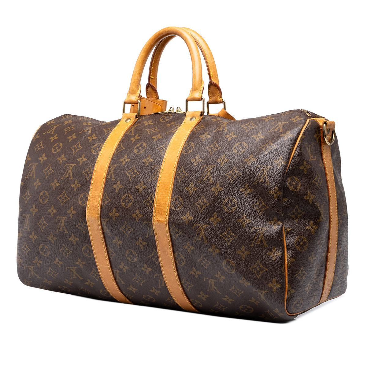 Louis Vuitton Monogram Keepall Bandouliere 45 — Brown