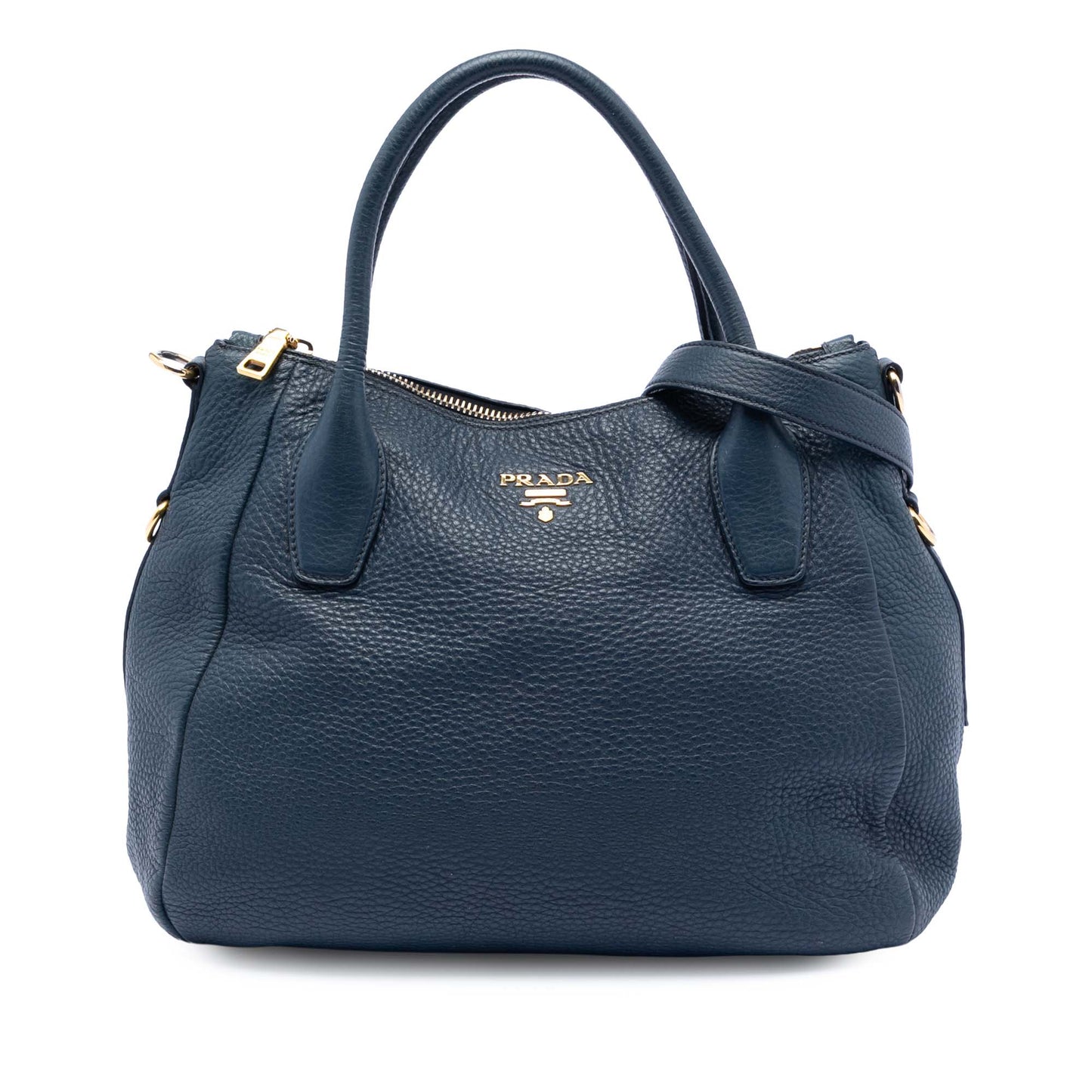 Prada Vitello Daino Sacca 2 Manici Convertible Tote