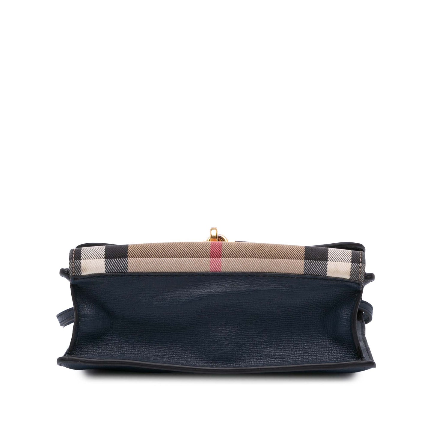 Burberry House Check Canvas and Leather Derby Macken Crossbody