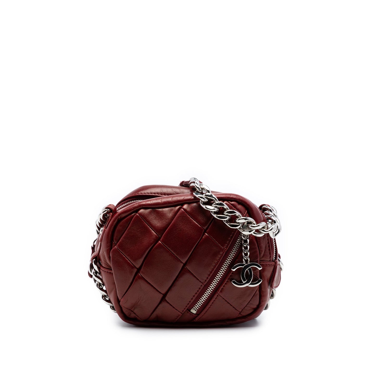 Chanel CC Quilted Lambskin Camera Bag