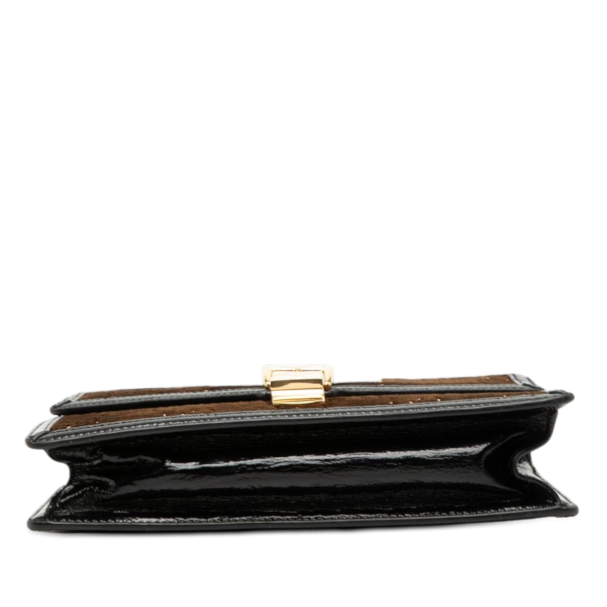 Gucci Small GG Velvet Sylvie Crossbody
