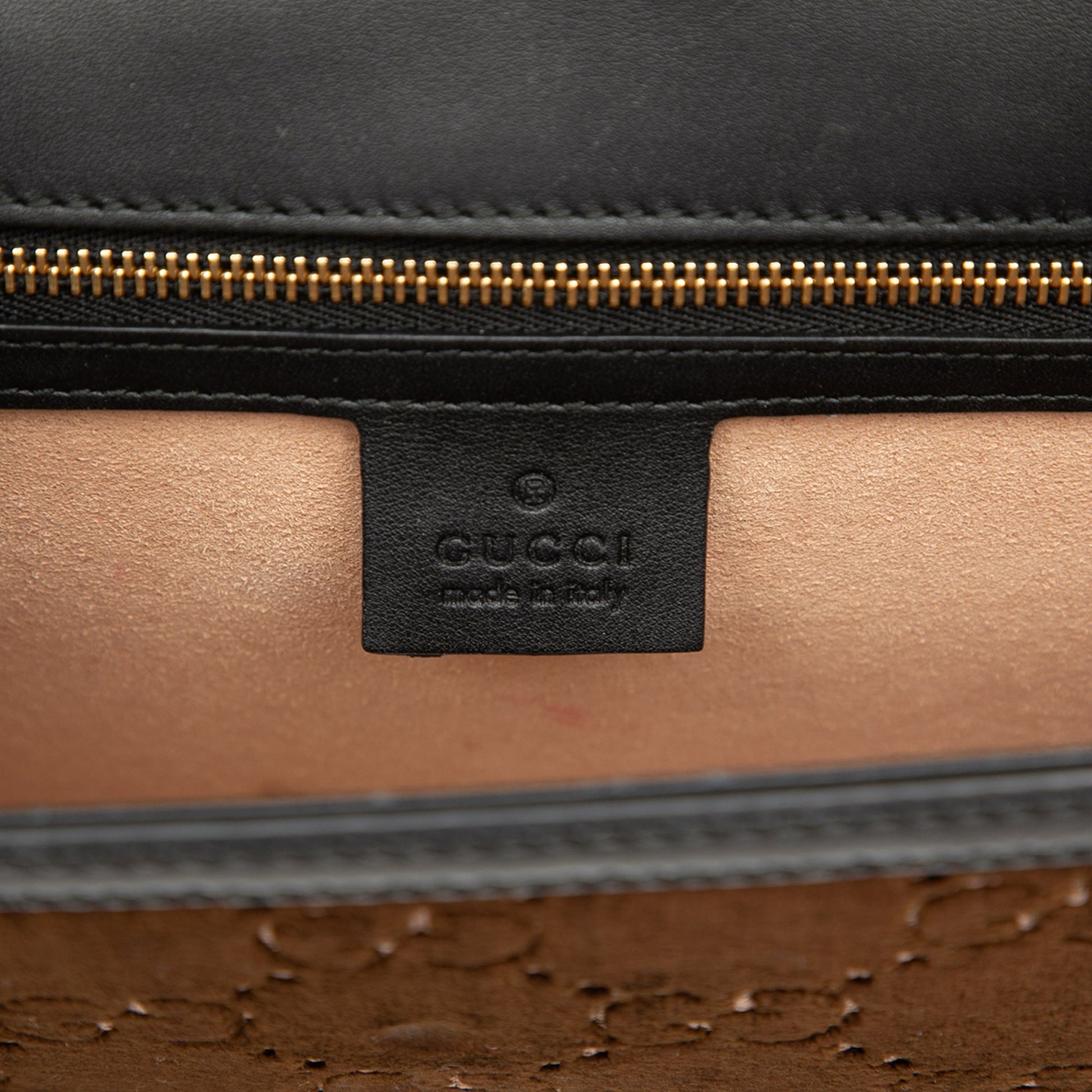 Gucci Small GG Velvet Sylvie Crossbody