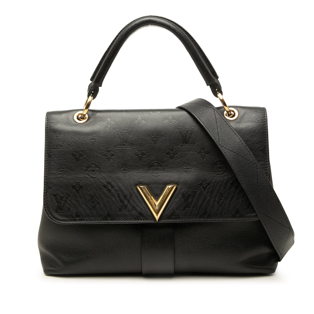 Louis Vuitton Monogram Very One Handle — Black