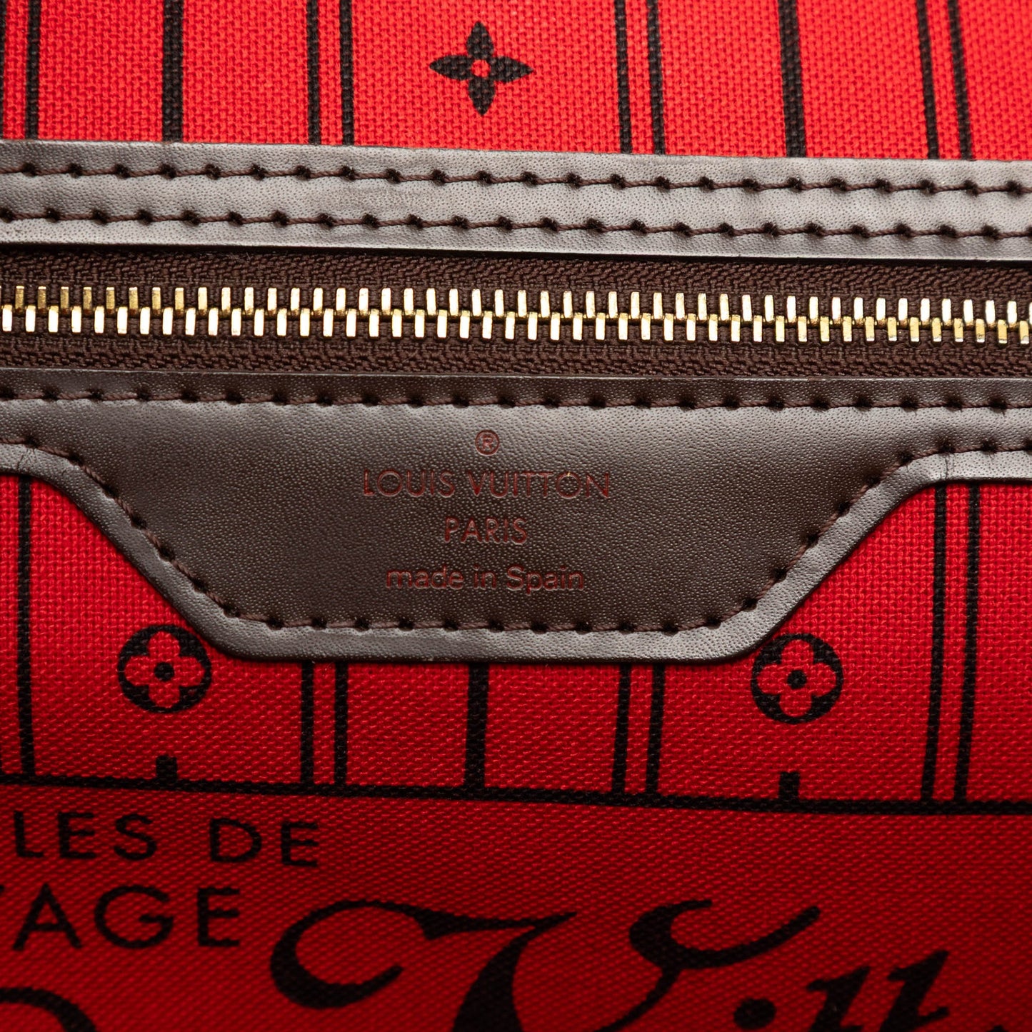 Louis Vuitton Damier Ebene Neverfull MM