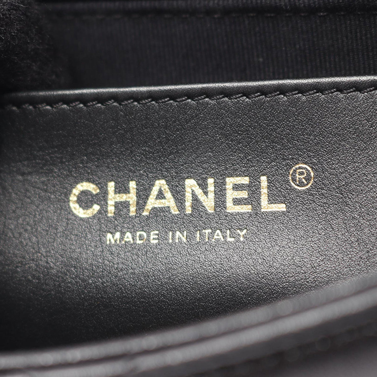 Chanel CC Quilted Lambskin Single Flap