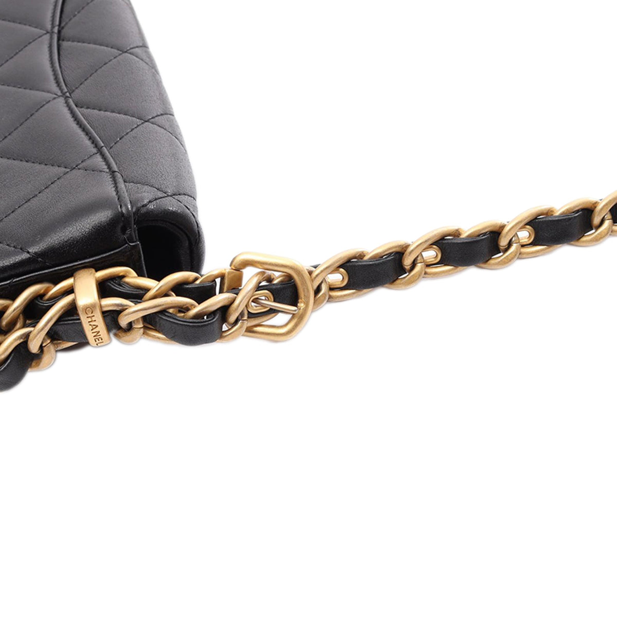 Chanel CC Quilted Lambskin Single Flap