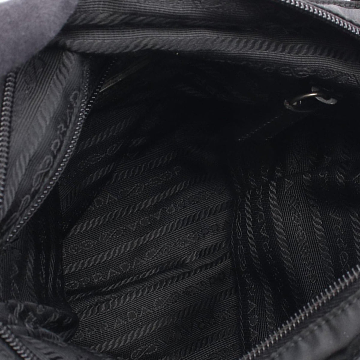 Prada Tessuto Zip Top Crossbody Bag