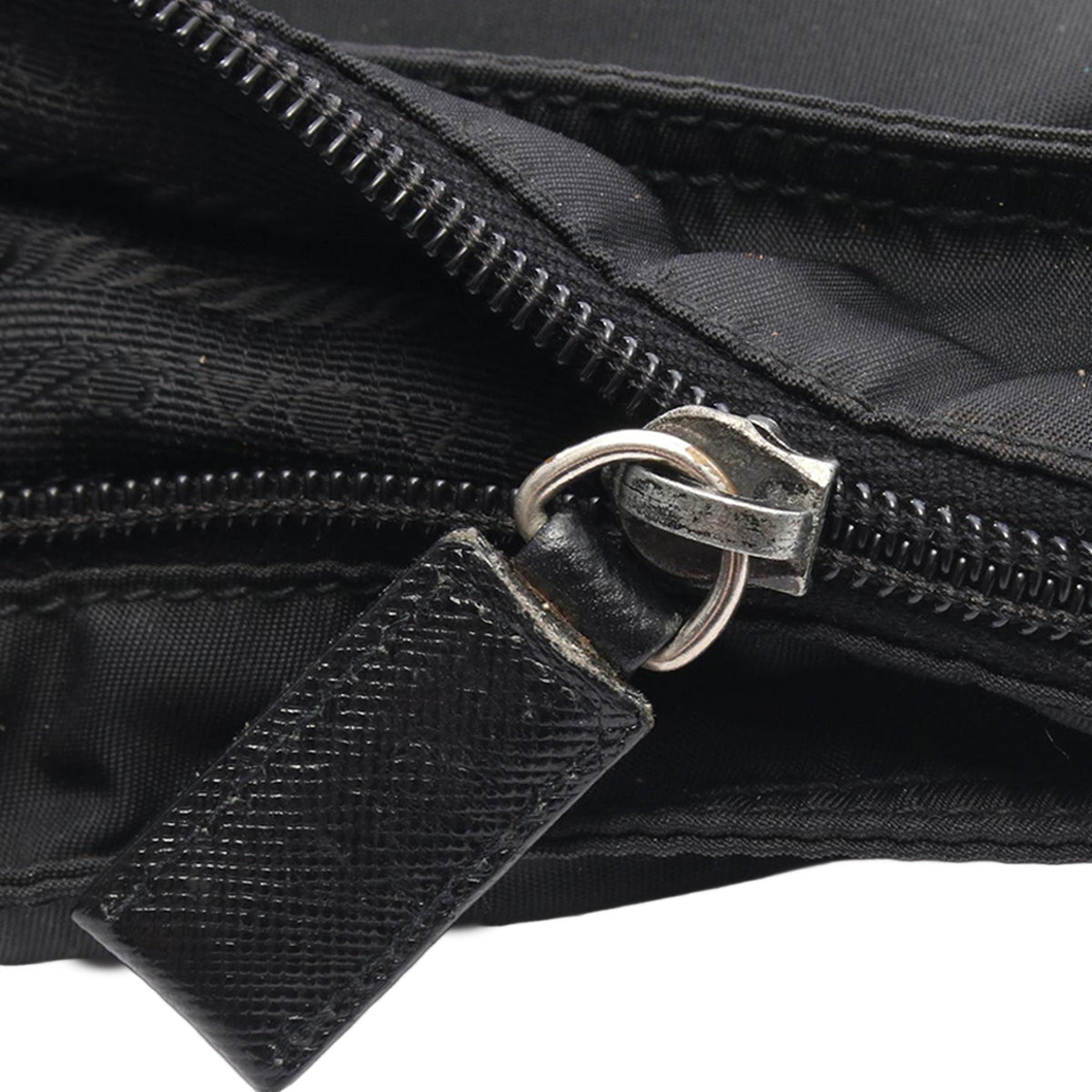 Prada Tessuto Zip Top Crossbody Bag