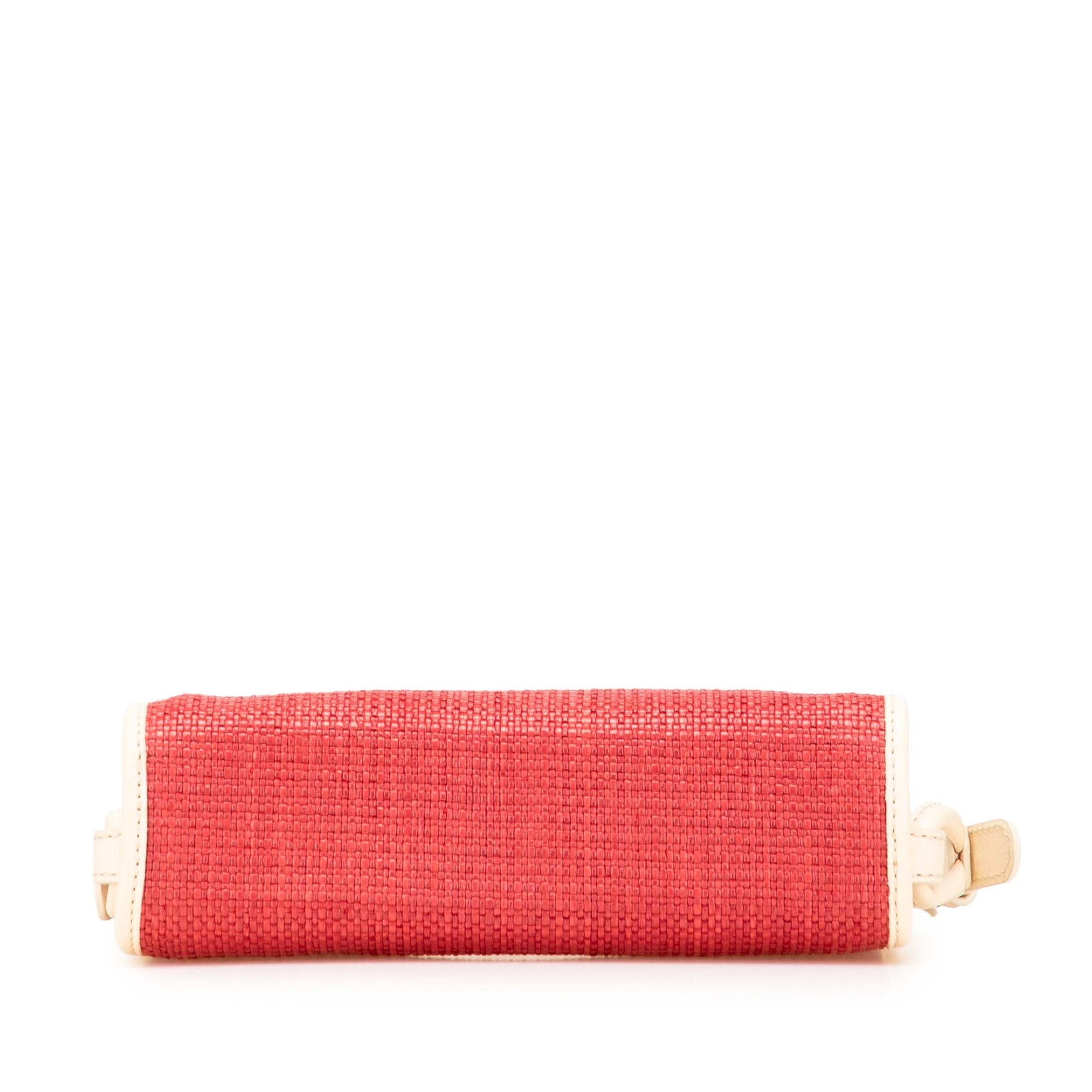 Celine Raffia Shoulder Bag