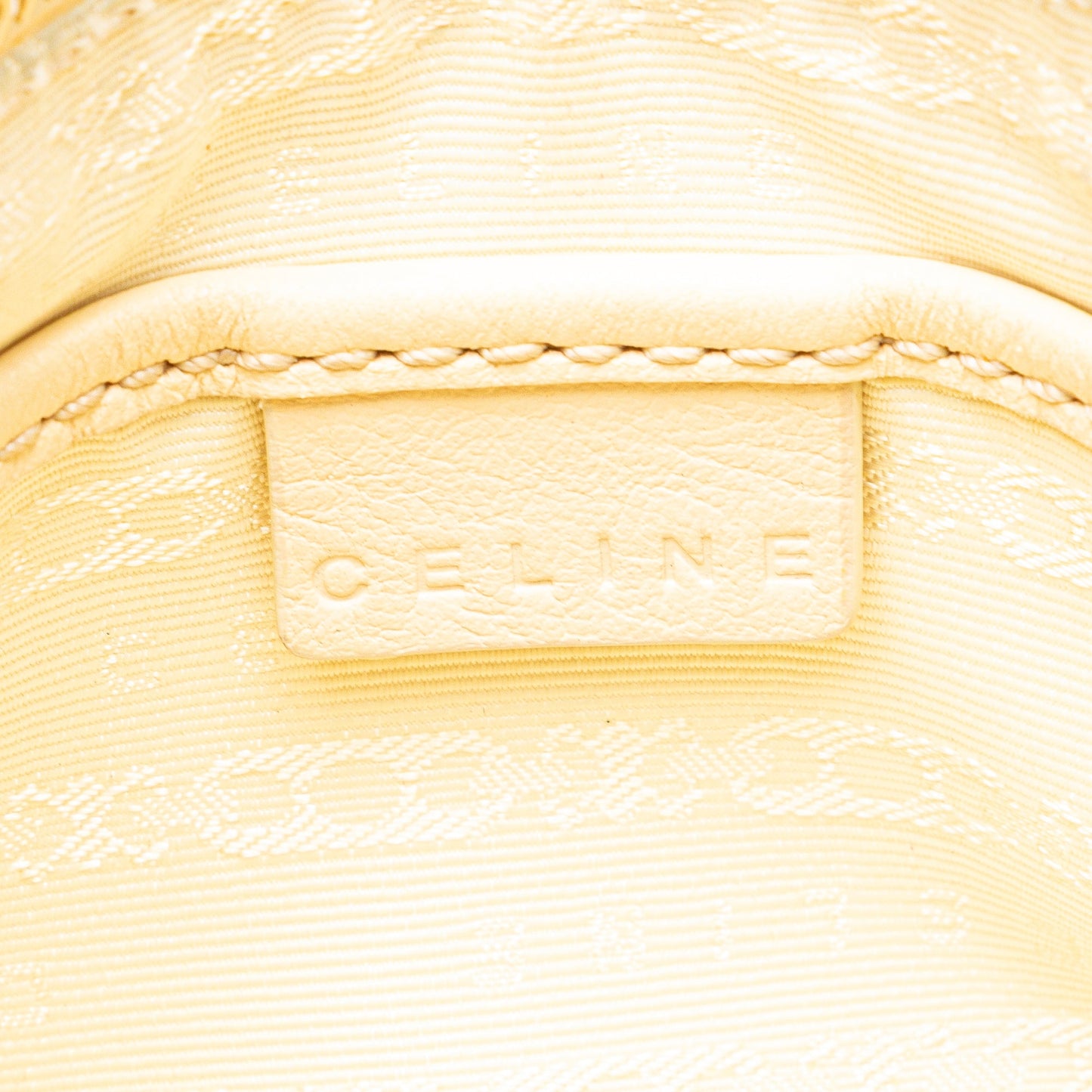 Celine Raffia Shoulder Bag