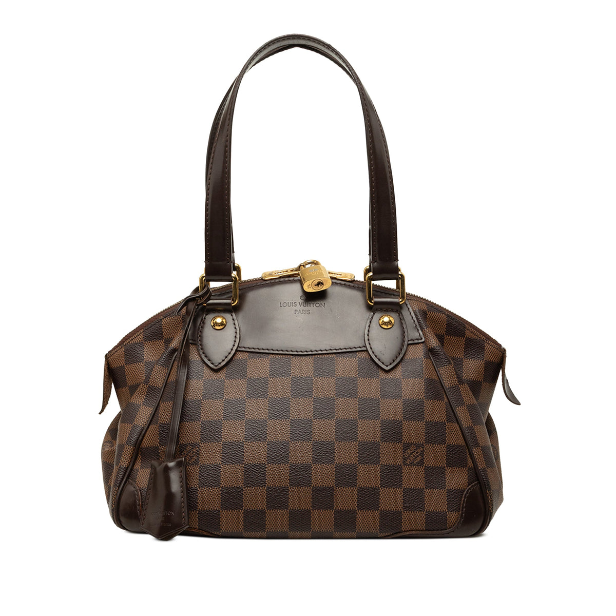 Louis Vuitton Damier Ebene Verona PM — Brown