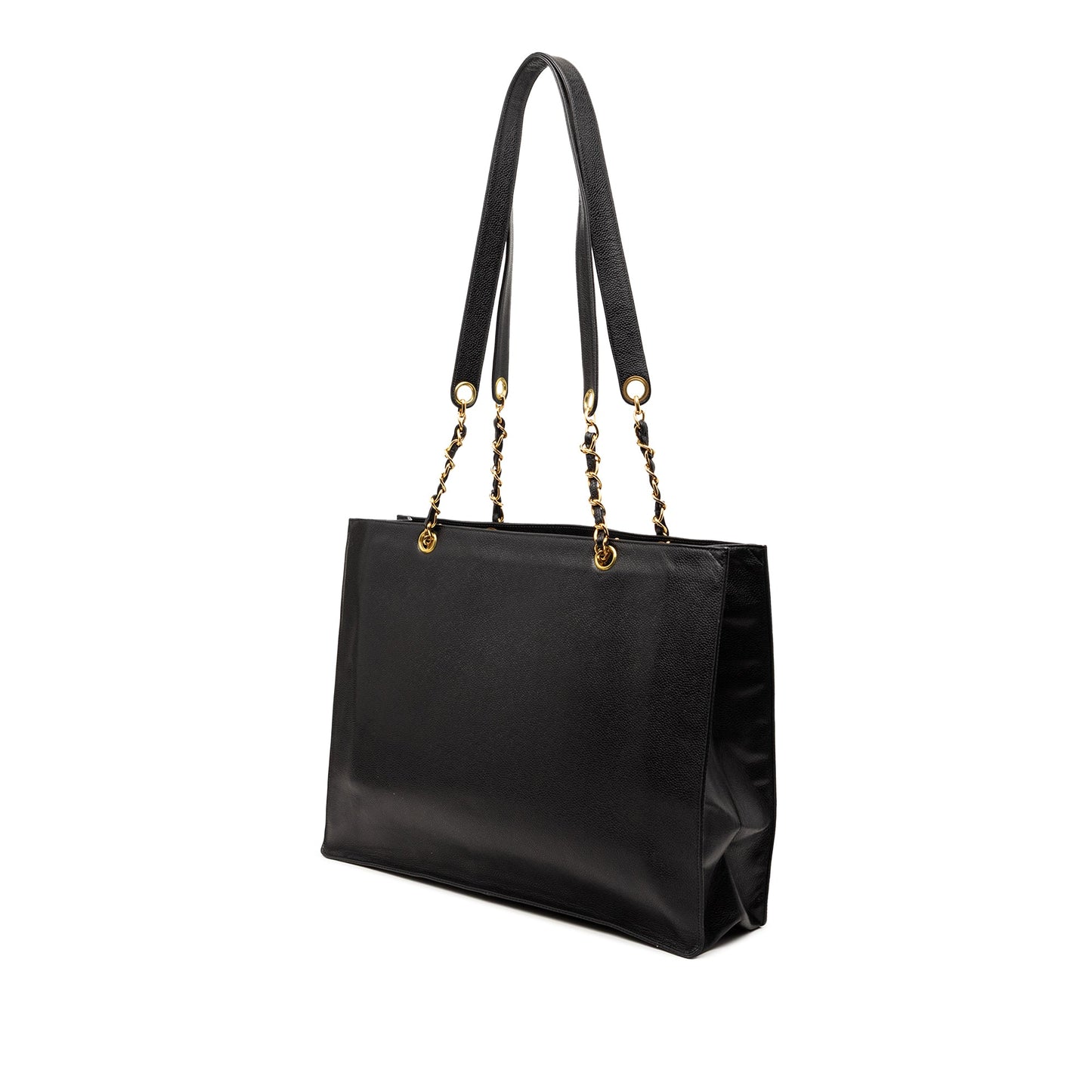 Chanel CC Caviar Chain Tote