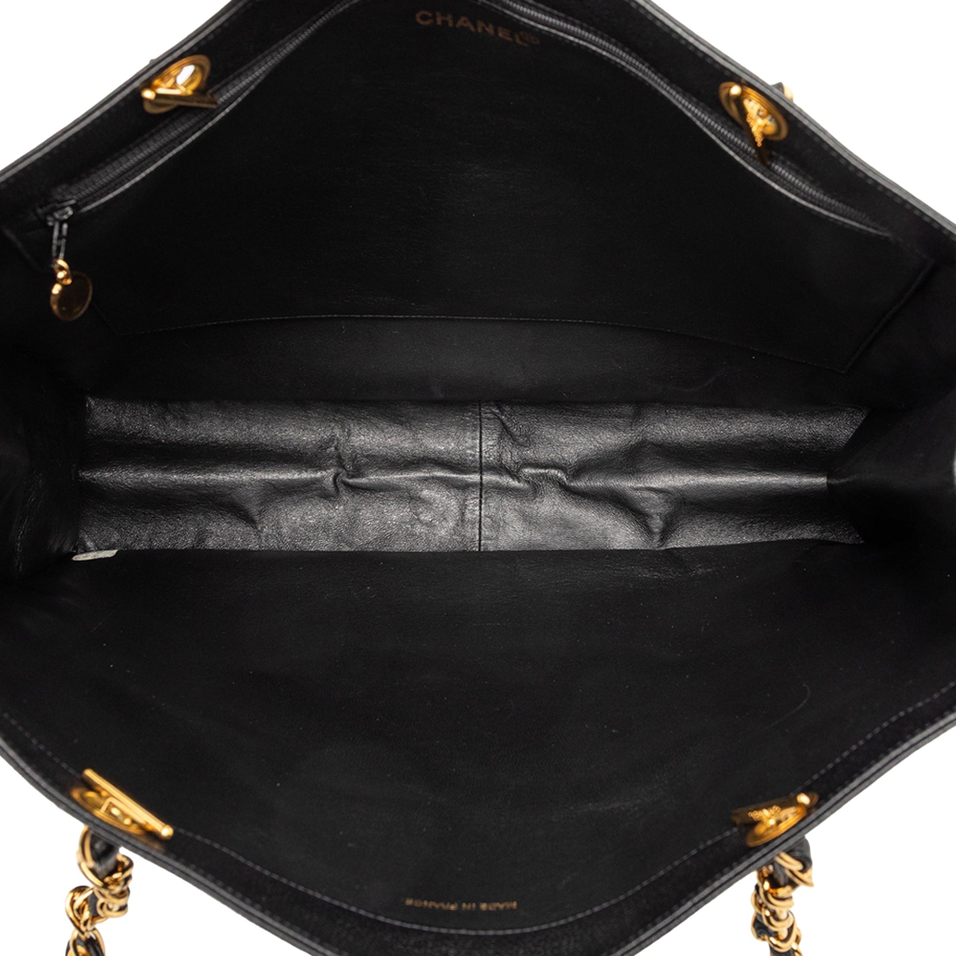 Chanel CC Caviar Chain Tote
