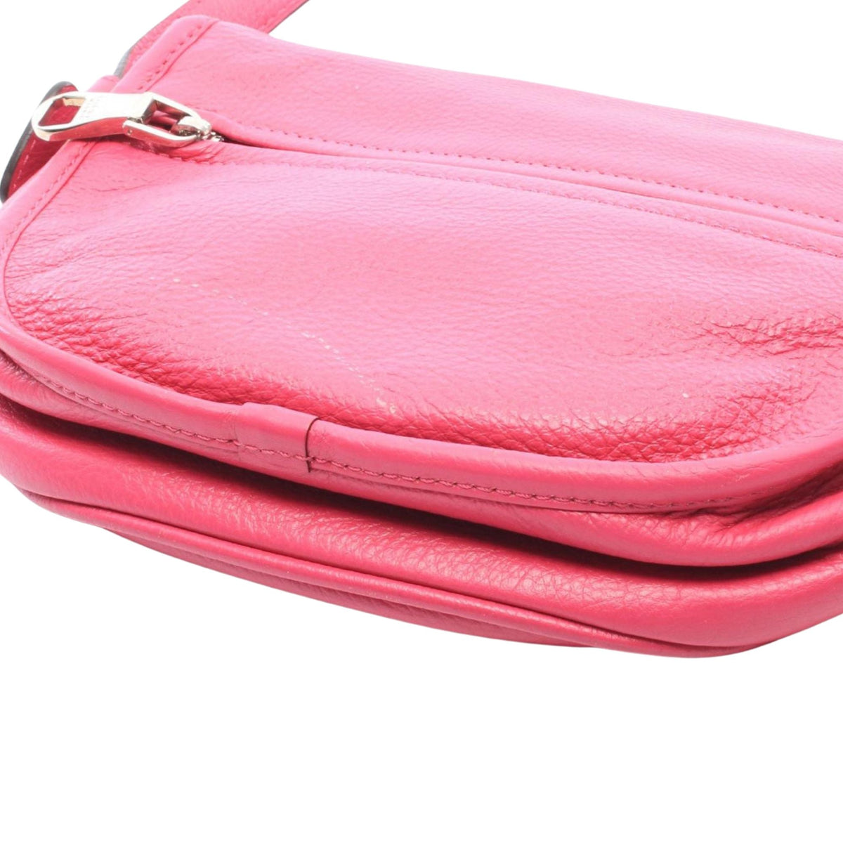 LOEWE Leather Heritage Crossbody — Pink