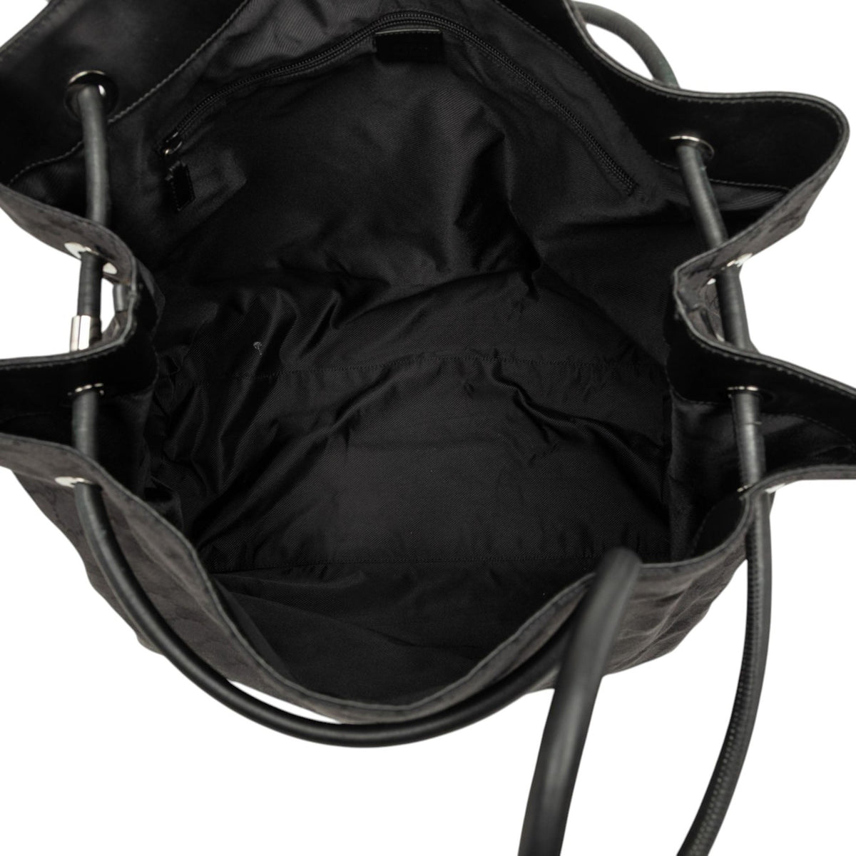Gucci GG Canvas Gifford Tote — Black