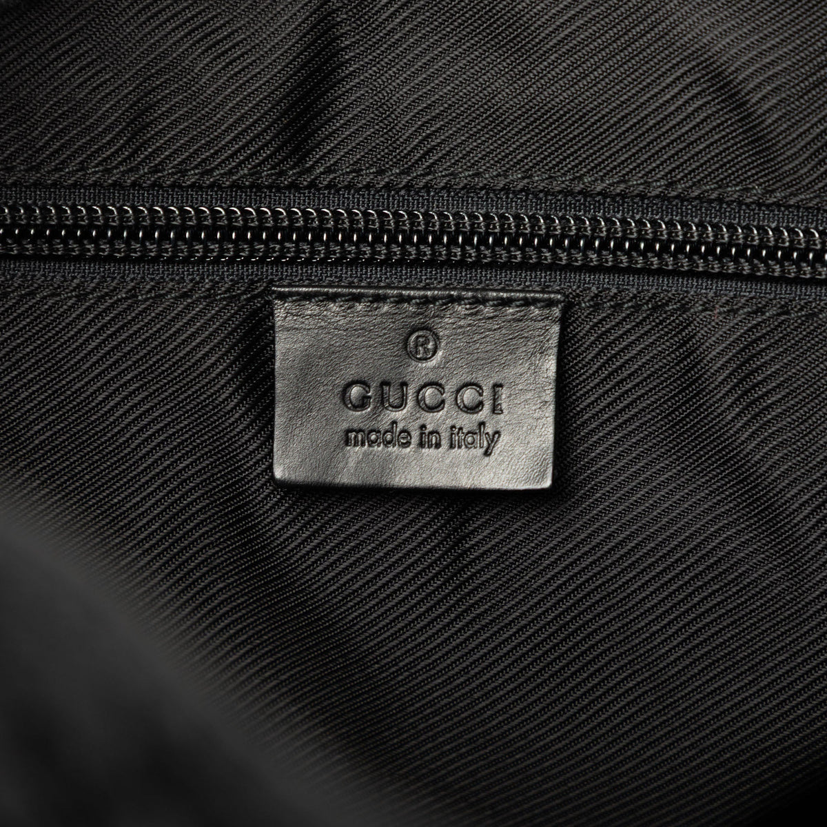 Gucci GG Canvas Gifford Tote — Black
